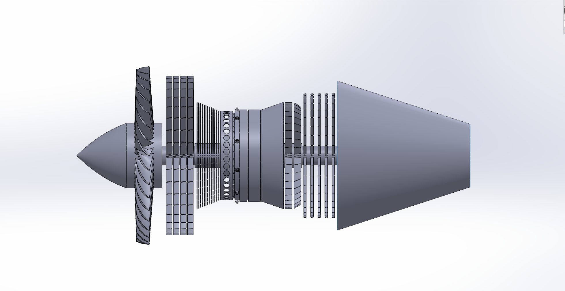 Twin-Spool Jet Engine Prototype preview