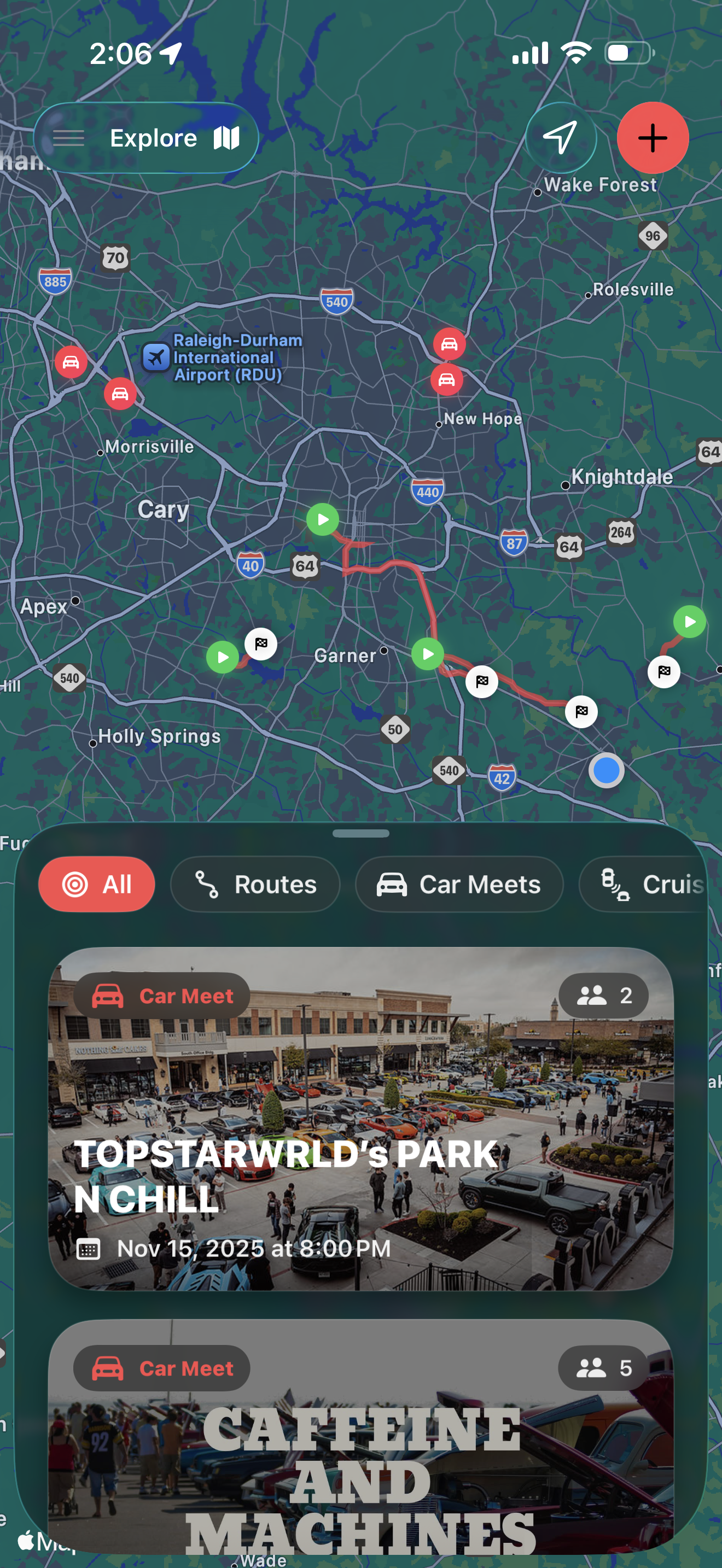 Velox – Automotive Social App preview